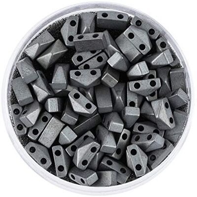 Ideen mit Herz Hematietkralen met dubbel gat (diameter 1 mm) 60 stuks ideaal voor sieraden, armbanden, kettingen, oorbellen (piramide, 4 x 6 x 3 mm antraciet mat) Ideen mit Herz Hematietkralen met dubbel gat (diameter 1 mm) 60 stuks ideaal voor sieraden, armbanden, kettingen, oorbellen (piramide, 4 x 6 x 3 mm antraciet mat)