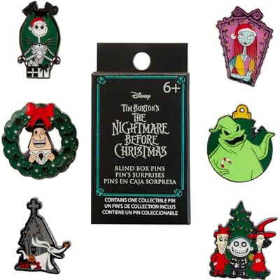 Funko Loungefly Walt Disney Jack Skellington The Nightmare Christmas of Meneer Jack Seizoensgebonden Emaille Pins Set De Vreemde Kerst van Meneer Jack Emaille Pins Mooie fantasiespeld Funko Loungefly Walt Disney Jack Skellington The Nightmare Christmas of Meneer Jack Seizoensgebonden Emaille Pins Set De Vreemde Kerst van Meneer Jack Emaille Pins Mooie fantasiespeld