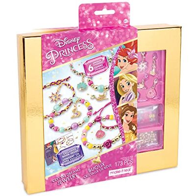 Make It Real 4381 Disney Princess-Swarovski Crystal Dream Jewelry, Yellow Pink Make It Real 4381 Disney Princess-Swarovski Crystal Dream Jewelry, Yellow Pink