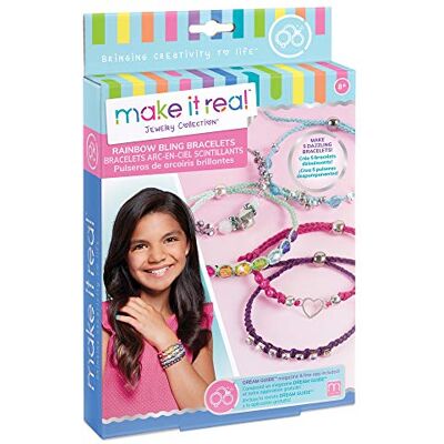 Make It Real 1206 Regenboog Bling Armbanden, Make It Real 1206 Regenboog Bling Armbanden,
