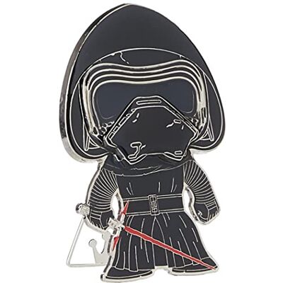 Funko Loungefly Pop! Grote Enamel Pin Star Wars: Kylo REN Group Emaille Kylo Ren Pin Leuke Fantasie Broche om te verzamelen Voor Rugzakken en Tassen Cadeau-idee Movies Fans Funko Loungefly Pop! Grote Enamel Pin Star Wars: Kylo REN Group Emaille Kylo Ren Pin Leuke Fantasie Broche om te verzamelen Voor Rugzakken en Tassen Cadeau-idee Movies Fans