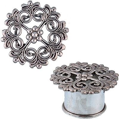 CHICNET Chic-Net 14 mm gothic kruis tunnel 925 sterling zilver tunnel CHICNET Chic-Net 14 mm gothic kruis tunnel 925 sterling zilver tunnel