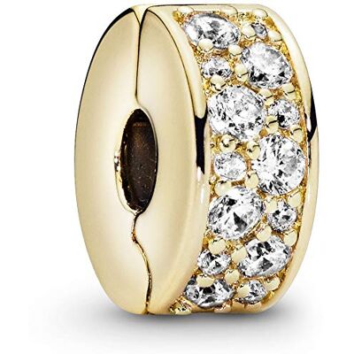 PANDORA SHINE Clip / stopper "Strahlende Eleganz" verguld 768658C01 PANDORA SHINE Clip / stopper "Strahlende Eleganz" verguld 768658C01