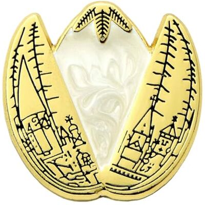 Harry Potter Pinbadge gouden ei, één maat, gelegeerd staal, Gelegeerd staal Harry Potter Pinbadge gouden ei, één maat, gelegeerd staal, Gelegeerd staal