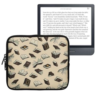 kwmobile Beschermhoes voor e-reader van neopreen, beschermhoes voor e-reader, beige/bruin/goud kwmobile Beschermhoes voor e-reader van neopreen, beschermhoes voor e-reader, beige/bruin/goud