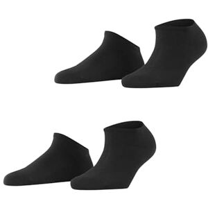 Esprit Dames Uni 2-pack ademende sokken biologisch duurzaam katoen lage sokken versterkt duurzaam zachte platte teennaad multipack pak van 2 paar, Zwart (Zwart 3000) 39-42 Esprit Dames Uni 2-pack ademende sokken biologisch duurzaam katoen lage sokken versterkt duurzaam zachte platte teennaad multipack pak van 2 paar, Zwart (Zwart 3000) 39-42