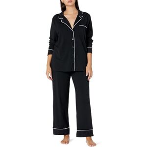 Amazon Essentials Ensemble pyjama en coton modal à manches longues et bas pleine longueur pour femme (disponible en grande taille) Noir Taille M M Amazon Essentials Ensemble pyjama en coton modal à manches longues et bas pleine longueur pour femme (disponible en grande taille) Noir Taille M M