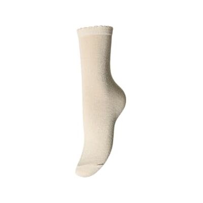 PIECES Pcsebby Glitter Long 1 Pack Noos damessokken, Berken/details: gouden kleur LUREX, Eén maat Eén maat PIECES Pcsebby Glitter Long 1 Pack Noos damessokken, Berken/details: gouden kleur LUREX, Eén maat Eén maat