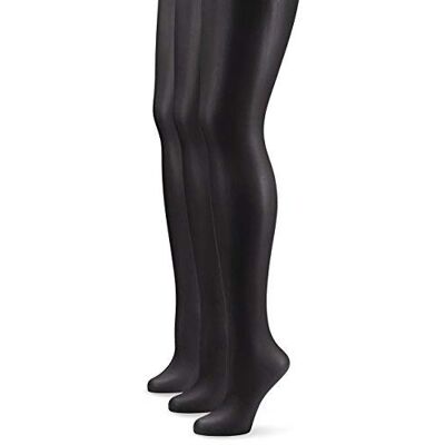 Nur Die 725949 damespanty transparant, 3 stuks 44-48 EU Nur Die 725949 damespanty transparant, 3 stuks 44-48 EU