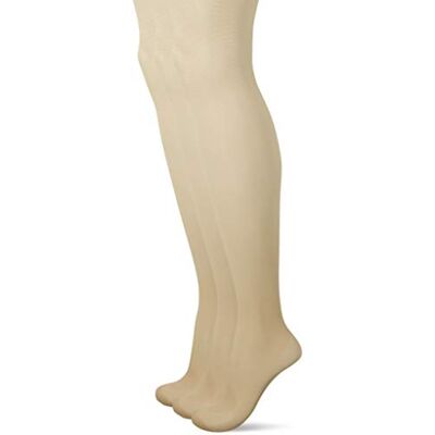 Golden Lady Panty (3 stuks) dames, transparant (Melon 001A), L L Golden Lady Panty (3 stuks) dames, transparant (Melon 001A), L L