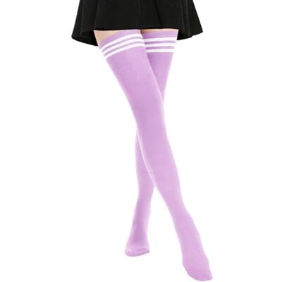 DRESHOW Extra lange kousen voor dames, dijen, voor sport en cosplay. Eén maat DRESHOW Extra lange kousen voor dames, dijen, voor sport en cosplay. Eén maat