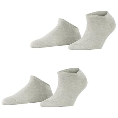 Esprit Damessokken, effen, ademend, biologisch, duurzaam, katoen, versterkt, duurzaam, zacht, platte teennaad, multipack, 2 paar, Grijs/Rood 3821 39-42 Esprit Damessokken, effen, ademend, biologisch, duurzaam, katoen, versterkt, duurzaam, zacht, platte teennaad, multipack, 2 paar, Grijs/Rood 3821 39-42