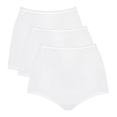 Sloggi 24/7 Cotton MX3P dames slip, Weiß, 42 42 Sloggi 24/7 Cotton MX3P dames slip, Weiß, 42 42