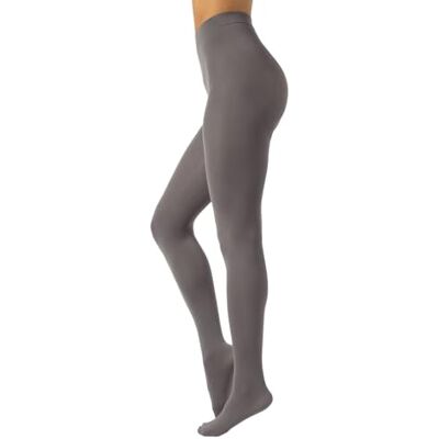 CALZITALY Ondoorzichtige panty, dekkende panty, microvezel panty, kleurrijke panty S, M, L, XL, XXL, 3XL, 4XL 80 DEN Made in Italy, grijs, 4XL 4XL CALZITALY Ondoorzichtige panty, dekkende panty, microvezel panty, kleurrijke panty S, M, L, XL, XXL, 3XL, 4XL 80 DEN Made in Italy, grijs, 4XL 4XL