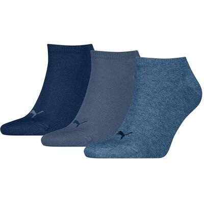 Puma 261080001 Sneakersokken, uniseks, 3 stuks 35-38 Puma 261080001 Sneakersokken, uniseks, 3 stuks 35-38