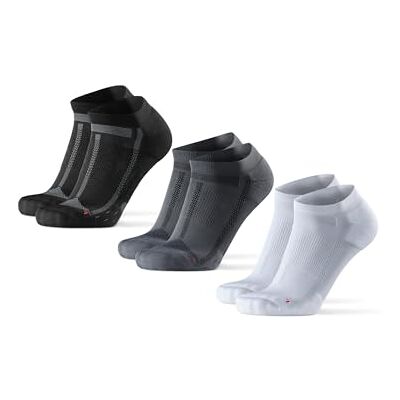 DANISH ENDURANCE Laag Uitgesneden Hardloopsokken voor Dames & Heren, Dunne Sportsokken, Sneakersokken, 3- of 5-paar Chaussettes de Course Longue Distance, Rembourrées et Anti-Ampoules, Séchage Rapide pour Marathons et Trails, Unisexe 43-47 DANISH ENDURANCE Laag Uitgesneden Hardloopsokken voor Dames & Heren, Dunne Sportsokken, Sneakersokken, 3- of 5-paar Chaussettes de Course Longue Distance, Rembourrées et Anti-Ampoules, Séchage Rapide pour Marathons et Trails, Unisexe 43-47