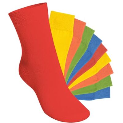 Footstar Everyday! 10 paar halfhoge sokken voor kinderen 27-30 Footstar Everyday! 10 paar halfhoge sokken voor kinderen 27-30
