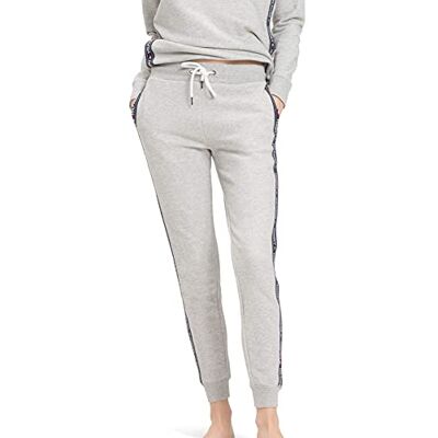 Tommy Hilfiger Track Pant HWK Pyjamabroek voor dames, Grijs (Grijs Heather 004) XS Tommy Hilfiger Track Pant HWK Pyjamabroek voor dames, Grijs (Grijs Heather 004) XS