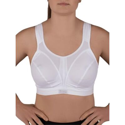Champion Sa Sn109 D+max Bra Sportbeha voor dames, Wit., 85 G 85 G Champion Sa Sn109 D+max Bra Sportbeha voor dames, Wit., 85 G 85 G