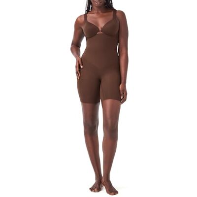 Spanx Power Series figuurvormende slips voor dames (1 stuk), Kastanjebruin L Spanx Power Series figuurvormende slips voor dames (1 stuk), Kastanjebruin L