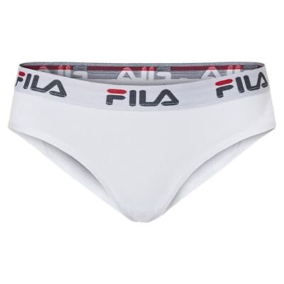 Fila Damesslip, katoen, damesondergoed, duurzaam, luchtig mesh, wit, S Fila Damesslip, katoen, damesondergoed, duurzaam, luchtig mesh, wit, S