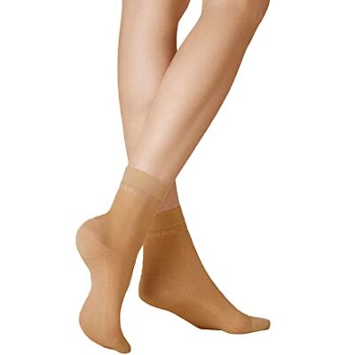 KUNERT Cotton Sole damessokken, 20 denier, Beige (Cachemire 0540) KUNERT Cotton Sole damessokken, 20 denier, Beige (Cachemire 0540)