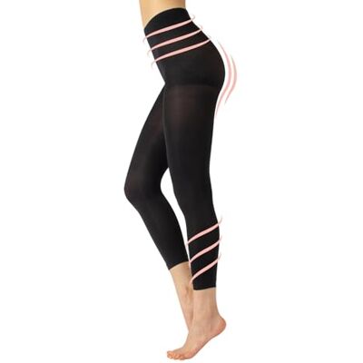 CALZITALY Afslankende compressiepanty medium 8 mm/hg 100 denier zwart S, M, L, XL, zwart, L L CALZITALY Afslankende compressiepanty medium 8 mm/hg 100 denier zwart S, M, L, XL, zwart, L L