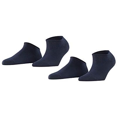 Esprit Dames Uni 2-pack ademende sokken biologisch duurzaam katoen lage sokken versterkt duurzaam zachte platte teennaad multipack pak van 2 paar, Marineblauw 6120, 35-38 35-38 Esprit Dames Uni 2-pack ademende sokken biologisch duurzaam katoen lage sokken versterkt duurzaam zachte platte teennaad multipack pak van 2 paar, Marineblauw 6120, 35-38 35-38