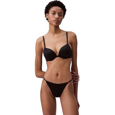 Calvin Klein PUSH UP PLUNGE Dames, zwart, 34D, zwart (black), 85, Zwart 85 Calvin Klein PUSH UP PLUNGE Dames, zwart, 34D, zwart (black), 85, Zwart 85