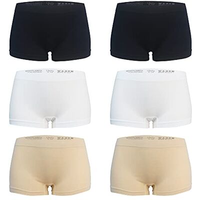 Libella set van 6 stuks damesslips met lage taille, naadloze microvezel 3908 XXL-3XL Libella set van 6 stuks damesslips met lage taille, naadloze microvezel 3908 XXL-3XL