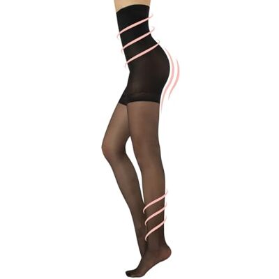 CALZITALY HOOG WAIST SHAPER KAPER COMPRESSIE 8 mm/Hg CONTROLE LICHAAM & PENVERLAXING SHAPING PANTYHOSE S, M, L, XL, XXL 20 DEN ZWART, NATUURLIJK ITALIAANSE HOSIERY XXL CALZITALY HOOG WAIST SHAPER KAPER COMPRESSIE 8 mm/Hg CONTROLE LICHAAM & PENVERLAXING SHAPING PANTYHOSE S, M, L, XL, XXL 20 DEN ZWART, NATUURLIJK ITALIAANSE HOSIERY XXL