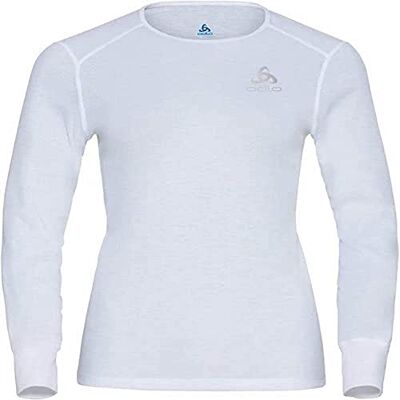 Odlo Dames Bl Top Crew Neck L/S Active Warm Eco T-Shirt Odlo Dames Bl Top Crew Neck L/S Active Warm Eco T-Shirt