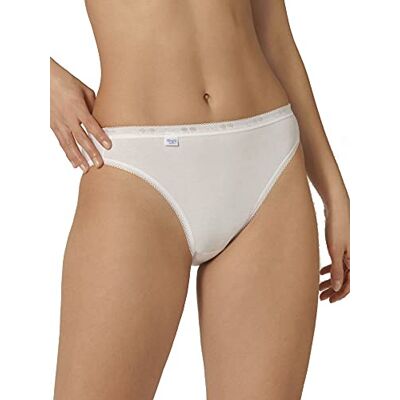 Sloggi Basic+ Tai 3P, damesslip, 3 stuks, wit, 36 FR : 38 (Taille Fabricant : 36(EU)) Sloggi Basic+ Tai 3P, damesslip, 3 stuks, wit, 36 FR : 38 (Taille Fabricant : 36(EU))