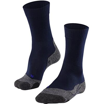 Falke TK2 Cool Lyocell Wandelsokken, voor dames, zwart/blauw, verkrijgbaar in andere kleuren, dun, versterkt, trekkingsokken, zonder patroon, gemiddelde voering, lang verkoelend, 1 paar, blauw (marine 6120), 37-38 EU Falke TK2 Cool Lyocell Wandelsokken, voor dames, zwart/blauw, verkrijgbaar in andere kleuren, dun, versterkt, trekkingsokken, zonder patroon, gemiddelde voering, lang verkoelend, 1 paar, blauw (marine 6120), 37-38 EU