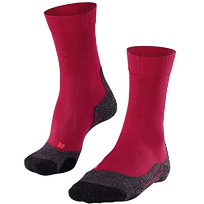 Falke TK2 Cool Lyocell Wandelsokken, voor dames, zwart/blauw, verkrijgbaar in andere kleuren, dun, versterkt, trekkingsokken, zonder patroon, gemiddelde voering, lang verkoelend, 1 paar, roze (8564), 37-38 EU Falke TK2 Cool Lyocell Wandelsokken, voor dames, zwart/blauw, verkrijgbaar in andere kleuren, dun, versterkt, trekkingsokken, zonder patroon, gemiddelde voering, lang verkoelend, 1 paar, roze (8564), 37-38 EU