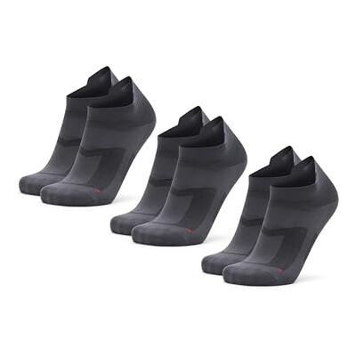 DANISH ENDURANCE Laag Uitgesneden Hardloopsokken voor Dames & Heren, Dunne Sportsokken, Sneakersokken, 3- of 5-paar, 3x Grijs, 39-42 EU 39-42 EU DANISH ENDURANCE Laag Uitgesneden Hardloopsokken voor Dames & Heren, Dunne Sportsokken, Sneakersokken, 3- of 5-paar, 3x Grijs, 39-42 EU 39-42 EU