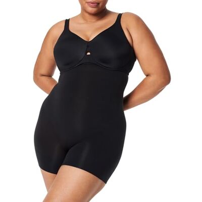 Spanx Power, hoge taille, shorty dijbeenkordel, dames (1 stuk), Zeer zwart XXL Spanx Power, hoge taille, shorty dijbeenkordel, dames (1 stuk), Zeer zwart XXL