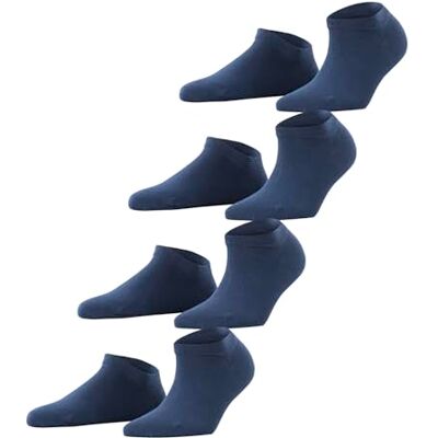 Esprit Solide sokken voor dames, ademend, biologisch, duurzaam, katoen, versterkt, extra zacht op de huid, effen, ideaal voor casual outfits, multipack, Niebieski Marine 6120 36-41 Esprit Solide sokken voor dames, ademend, biologisch, duurzaam, katoen, versterkt, extra zacht op de huid, effen, ideaal voor casual outfits, multipack, Niebieski Marine 6120 36-41