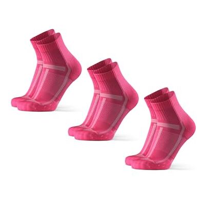 DANISH ENDURANCE Kwart Hardloopsokken voor Lange Afstanden voor Dames & Heren, 3-Pak, Anti-Blaar, Ademend, Zweetafvoerend, Marathon, Technische Sokken, Lichte Compressie, Zwart, Wit, Blauw 35-38 DANISH ENDURANCE Kwart Hardloopsokken voor Lange Afstanden voor Dames & Heren, 3-Pak, Anti-Blaar, Ademend, Zweetafvoerend, Marathon, Technische Sokken, Lichte Compressie, Zwart, Wit, Blauw 35-38