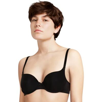 Passionata MISS JOY, wikkelbeha met schelpen, lingerie voor dames, zwart, 95C 95C Passionata MISS JOY, wikkelbeha met schelpen, lingerie voor dames, zwart, 95C 95C