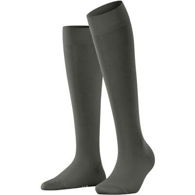 Falke Cotton Touch W Kh Fines Uni 1 paar lange damessokken (1 stuk), Legergroen 7826 39-42 Falke Cotton Touch W Kh Fines Uni 1 paar lange damessokken (1 stuk), Legergroen 7826 39-42