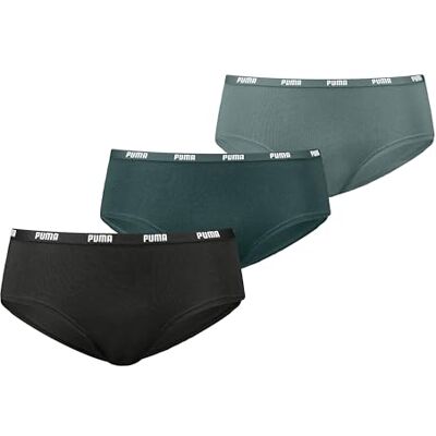Puma Iconic Hipster 503007001 Set van 6, Green Combo, S S Puma Iconic Hipster 503007001 Set van 6, Green Combo, S S