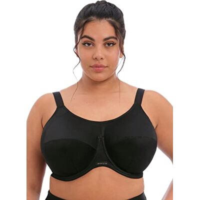 Elomi Plus Size Energise Underwire Sport Bra Sportbeha voor dames (1 stuk) Elomi Plus Size Energise Underwire Sport Bra Sportbeha voor dames (1 stuk)