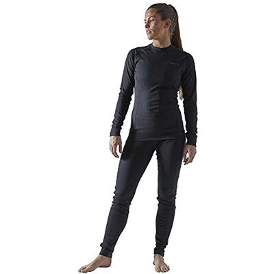 craft Core Dry Baselayer Set W dames, zwart. craft Core Dry Baselayer Set W dames, zwart.