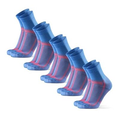 DANISH ENDURANCE Kwart Hardloopsokken voor Lange Afstanden voor Dames & Heren, 3-Pak, Anti-Blaar, Ademend, Zweetafvoerend, Marathon, Technische Sokken, Lichte Compressie, Zwart, Wit, Blauw 39-42 DANISH ENDURANCE Kwart Hardloopsokken voor Lange Afstanden voor Dames & Heren, 3-Pak, Anti-Blaar, Ademend, Zweetafvoerend, Marathon, Technische Sokken, Lichte Compressie, Zwart, Wit, Blauw 39-42