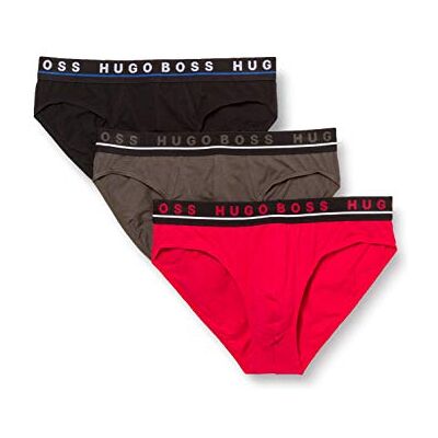 Boss Brief 3p Co/El Slips Homme (lot de 3) S Boss Brief 3p Co/El Slips Homme (lot de 3) S