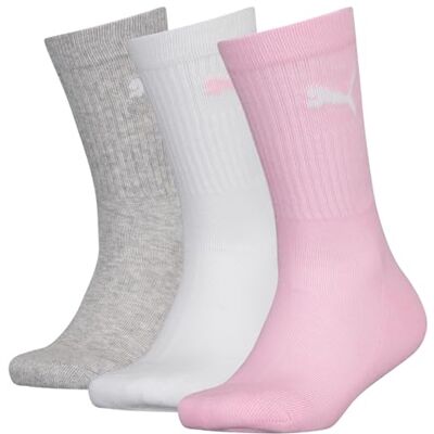 Puma Crew Sock Crew Sock, uniseks, kinderen, 3 stuks Puma Crew Sock Crew Sock, uniseks, kinderen, 3 stuks