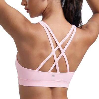 CRZ YOGA Sportbeha voor dames, yoga, fitness, afneembaar, zonder beugel, S S CRZ YOGA Sportbeha voor dames, yoga, fitness, afneembaar, zonder beugel, S S