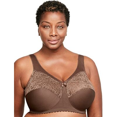 Glamorise Glamiorise MagicLift BH met voorsluiting voor dames 56B Glamorise Glamiorise MagicLift BH met voorsluiting voor dames 56B