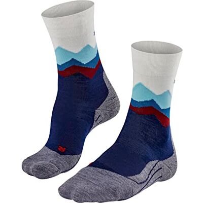Falke TK2 Crest wandelsokken voor dames, gemiddelde voering, anti-blaren, warm, ademend, sneldrogend, klimaatregulerend, geurremmend, wol, functioneel garen, 1 paar Falke TK2 Crest wandelsokken voor dames, gemiddelde voering, anti-blaren, warm, ademend, sneldrogend, klimaatregulerend, geurremmend, wol, functioneel garen, 1 paar